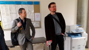 Christian Reber und Florian Lippke