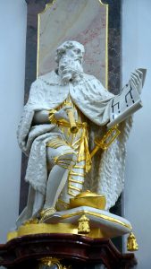 Statue des Erbauers