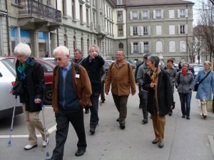 Auf dem Weg zur Uni 