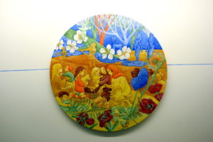 Dorothea mit ihrer Familie