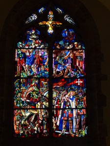 Glasfenster der Märtyrerkapelle