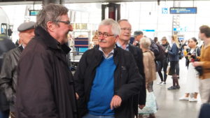 auf dem Bahnhof in Luzern