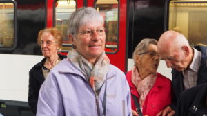 auf dem Bahnhof in Luzern