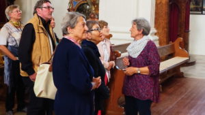 Frau Reuthemann in ihrem Element