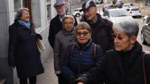 auf dem Weg zum Museum