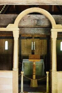 Blick in die Kirche