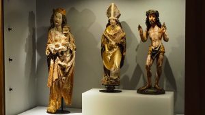 Die Figuren wurden während der Reformation vor der Zerstörung gerettet