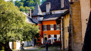 Im roten Haus wohnte der Prior